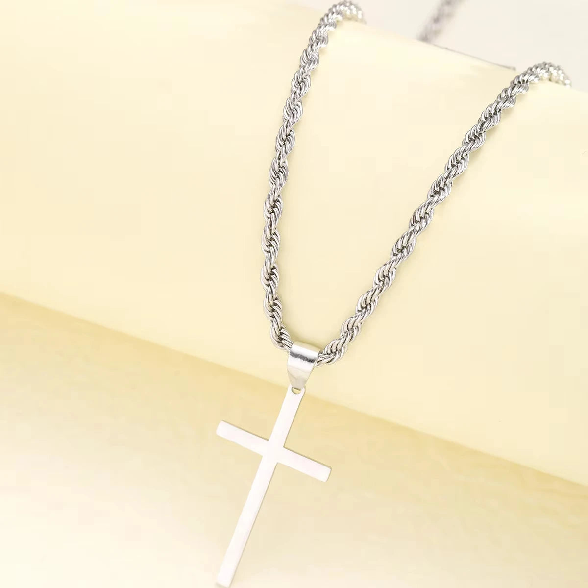 Faith & Strength Cross Necklace