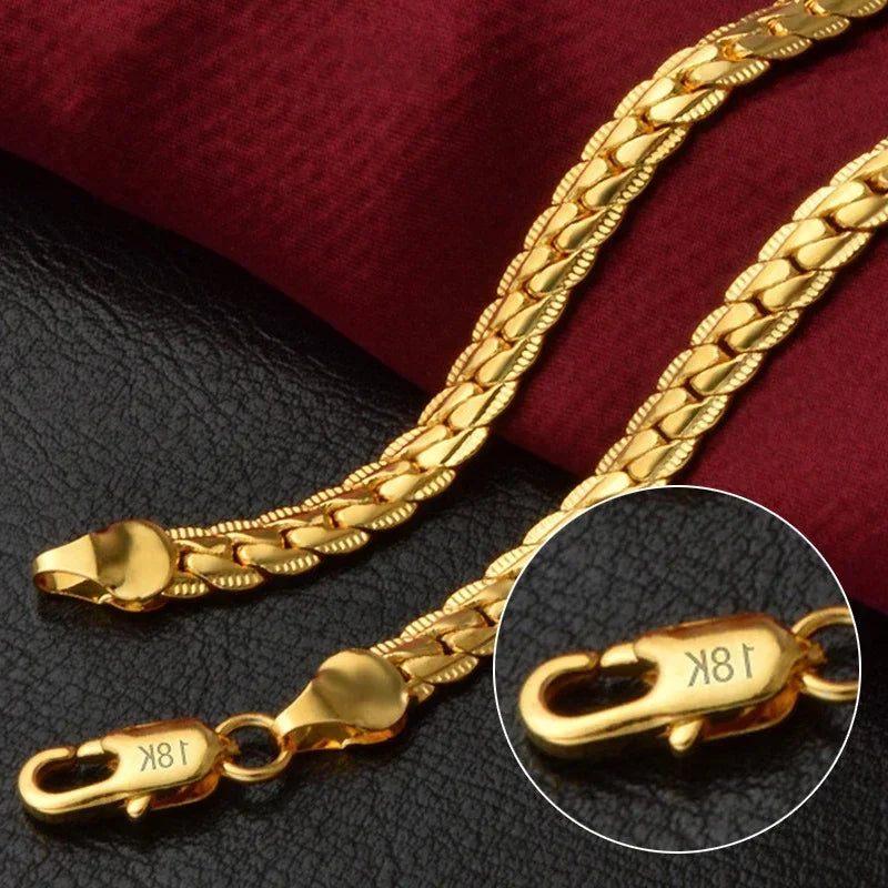Eternal Gold 18K Chain – Luxury Redefined