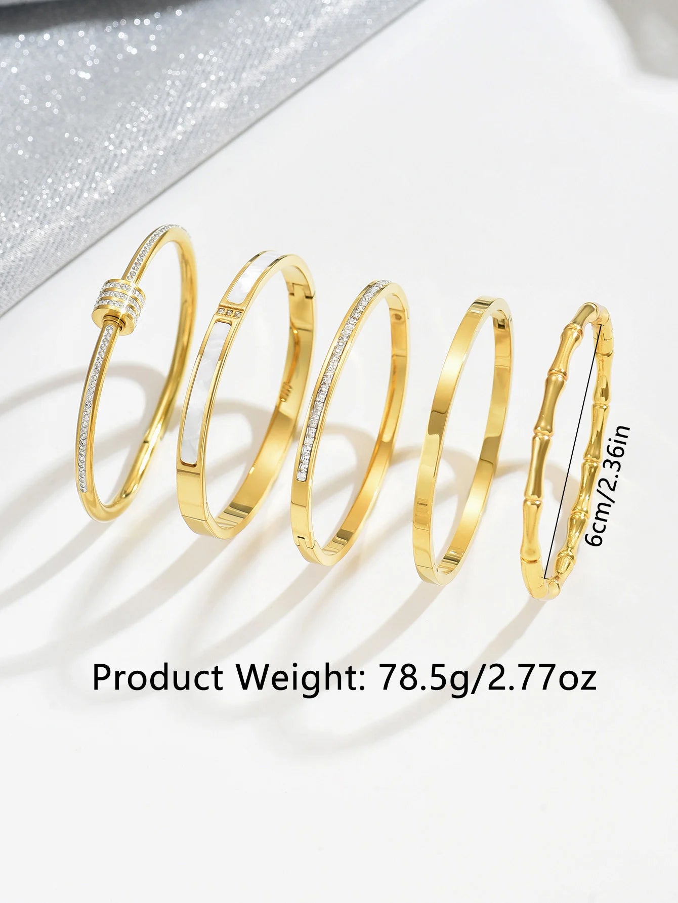 Elysian Gold Elegance Bracelet – Choose Your Perfect Shine