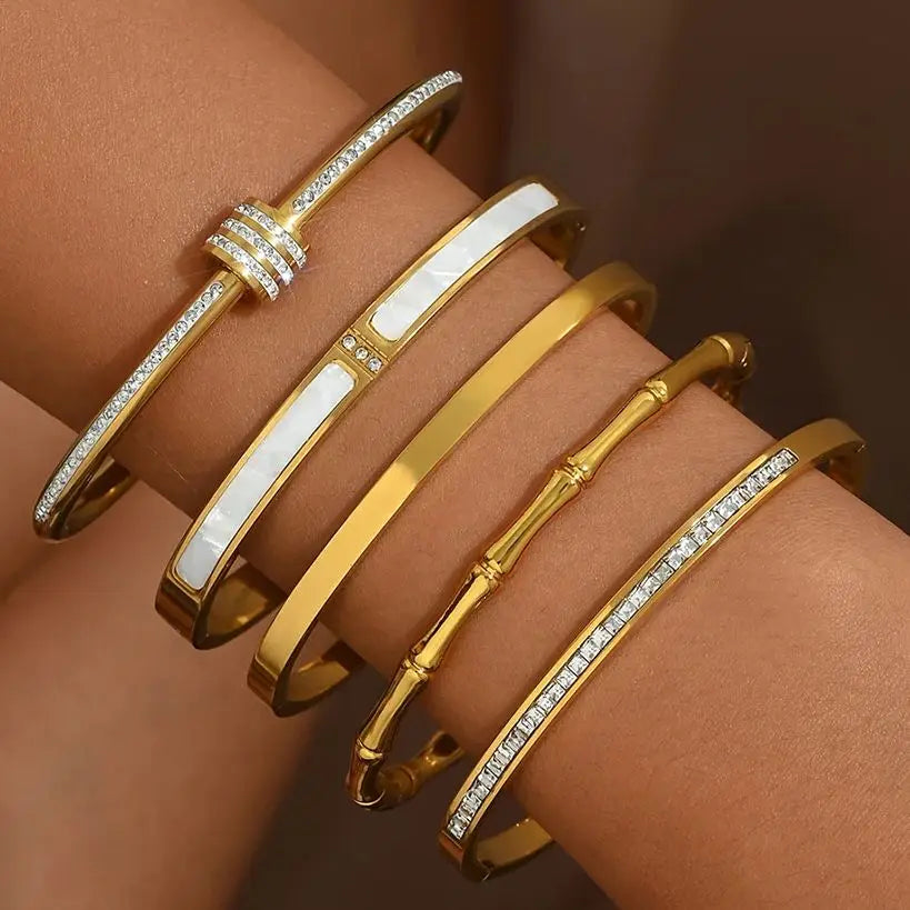 Elysian Gold Elegance Bracelet – Choose Your Perfect Shine