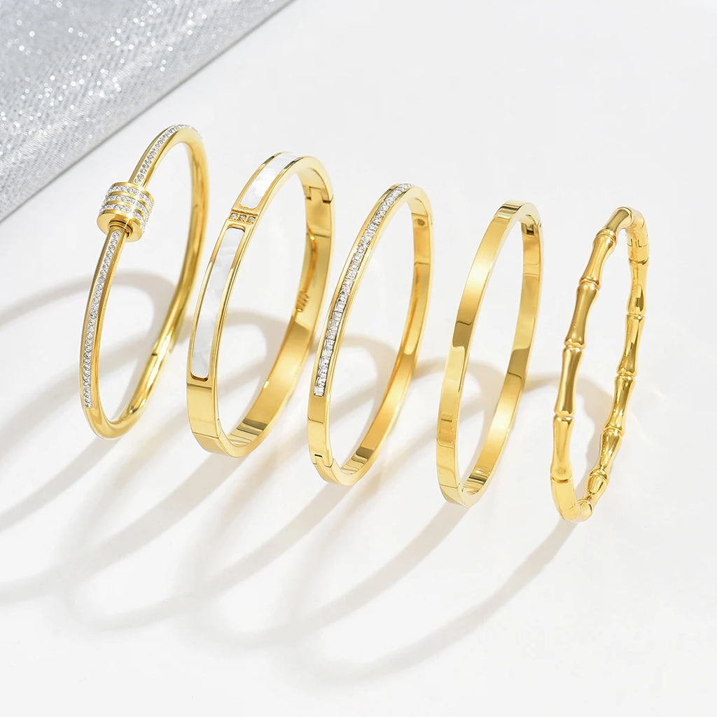 Elysian Gold Elegance Bracelet – Choose Your Perfect Shine