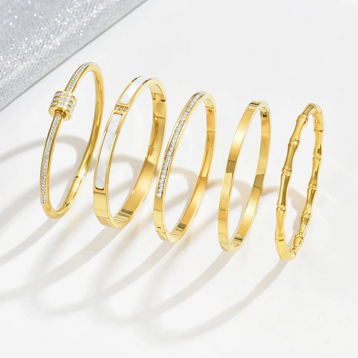 Elysian Gold Elegance Bracelet – Choose Your Perfect Shine